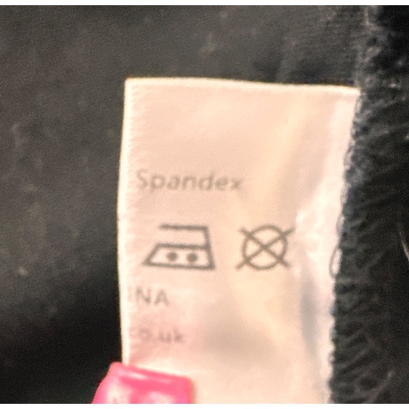 Collectif London Retro Overall Jean Pencil Skirt, LG - Picture 12 of 12